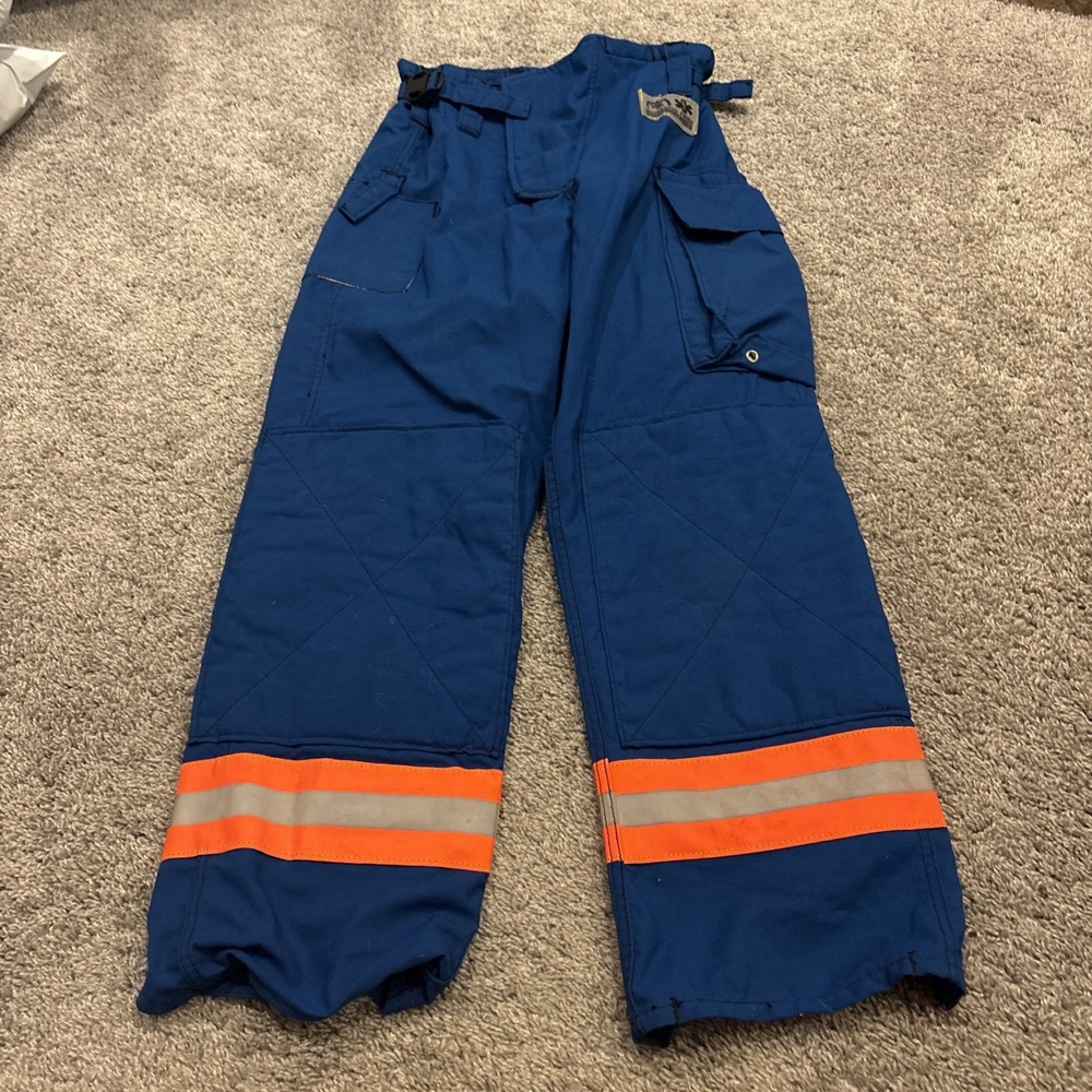 Morning Pride Firefighter Nomex III Ripstop Weave Pants EWR Blue Men's 30x29